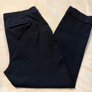 J. Jill Women’s Black Premium Bi-Stretch Trouser Pants Pull on Elastic Waist